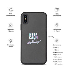 Load image into Gallery viewer, &quot;KEEP CALM and Keep Trading!&quot; Biodegradable phone case
