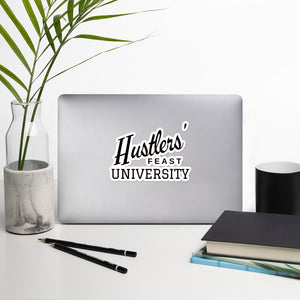 Hustlers' Feast University Bubble-free stickers
